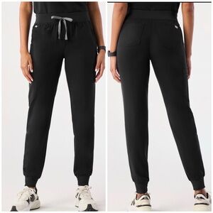 NWT- Figs Zamora Black Jogger Scrub Pants (Size 4XL)